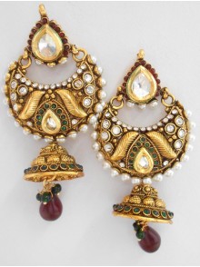 Polki Earrings